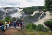 Mysuru: Tourists make a beeline for gushing twin falls at Shivanasamudra